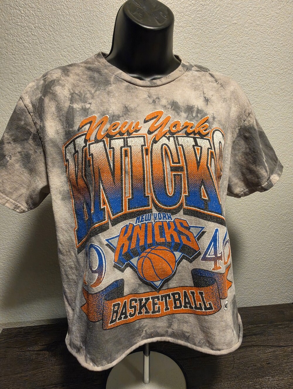 '47 Vintage Tubular New York Knicks Crop Top